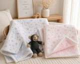 Stars and Dots Baby Blanket