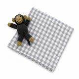 Gingham Check Baby Blanket