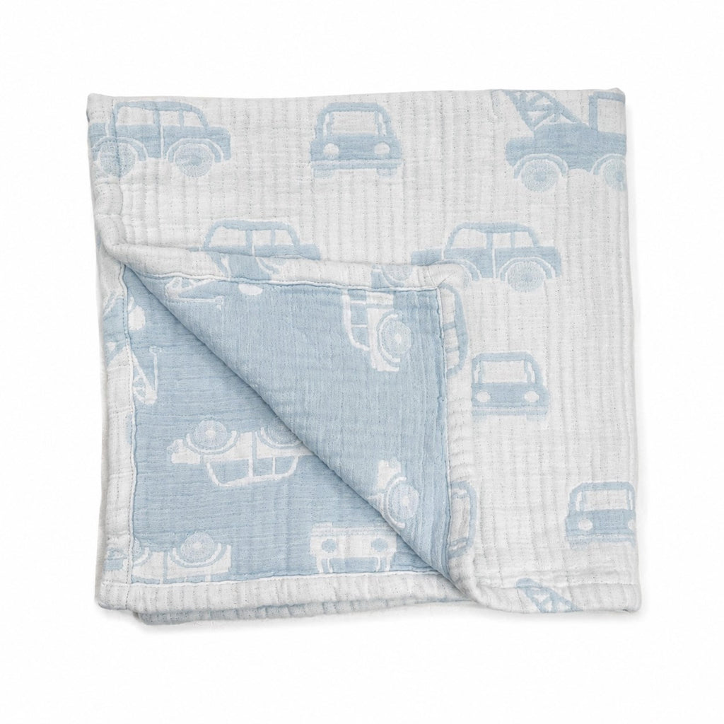 Cars and Trucks Baby Blanket