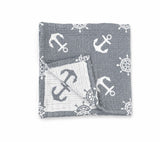 Nautical Baby Blanket