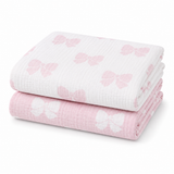 Bow Baby blanket