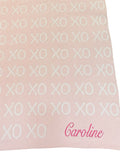 8033 - XOXO Blanket 28"x36"