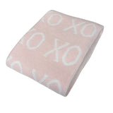 8033 - XOXO Blanket 28"x36"