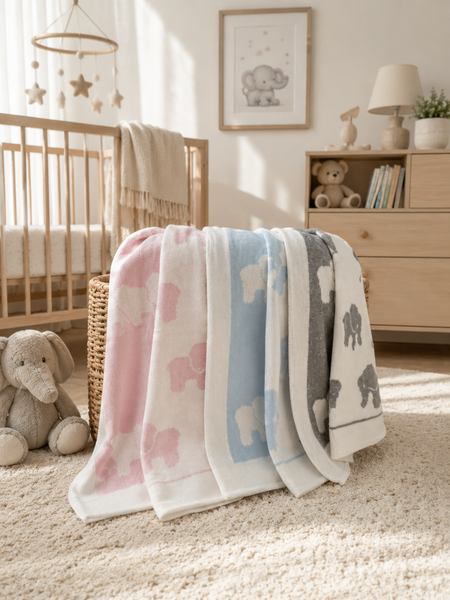 Elephants Blanket