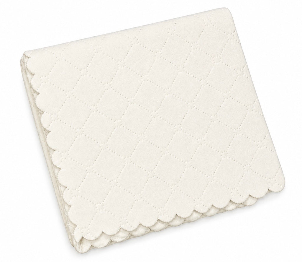 Nanas Single Face Quilted Plush Baby Blanket