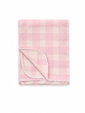 Cotton Check Pattern Baby Blanket