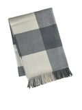 2151 - 100% Alpaca Buffalo Check with Fringe 50"x78"