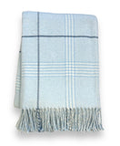 408 - Windowpane Plaid Throw