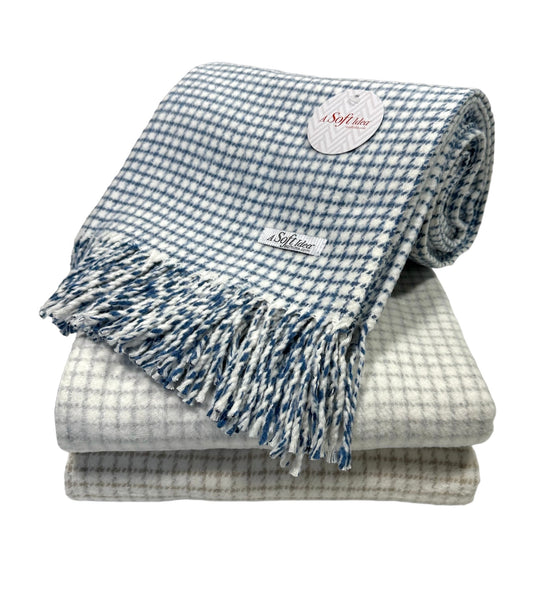 408 - Windowpane Plaid Throw – A Soft Idea