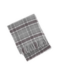 369 - Plaid Blend Fringed Throw