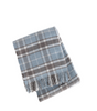 369 - Plaid Blend Fringed Throw