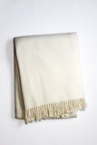 301 - Solid Plush Cotton Blend Throw - 55" x 70"