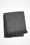 301 - Solid Plush Cotton Blend Throw - 55" x 70"
