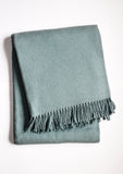 301 - Solid Plush Cotton Blend Throw - 55" x 70"