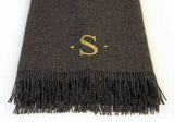2122 - 100% Baby Alpaca Throw with Fringe - 50" x 78" - Special Order