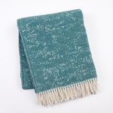 324 - Celestial Plush Throw with Ivory Fringe - 55" x 70"
