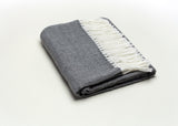 402 - Fringed Herringbone - 50" x 60"