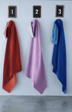 536 - Double Face Solid Recycled Cotton Throw 51" x 67"