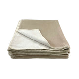 536 - Double Face Solid Recycled Cotton Throw 51" x 67"
