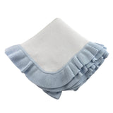 6041 - Jersey Knitted Ruffle Blanket - 36"x36"