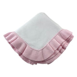 6041 - Jersey Knitted Ruffle Blanket - 36"x36"