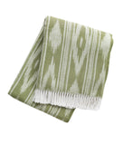 351 - Ikat Throw with Stripes: 55" x 70"