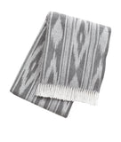 351 - Ikat Throw with Stripes: 55" x 70"