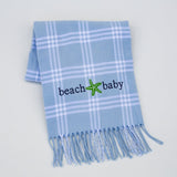 Window Pane Check Flannel with Fringe