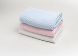 Baby Stonewashed Basket Weave with Binding