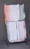 6041 - Jersey Knitted Ruffle Blanket - 36"x36"