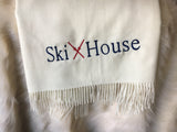 2122 - 100% Baby Alpaca Throw with Fringe - 50" x 78" - Special Order