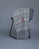 Receiving & Crib - Plaid with Fringe